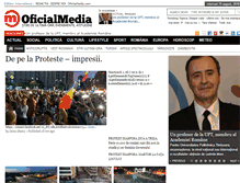 Tablet Screenshot of oficialmedia.com